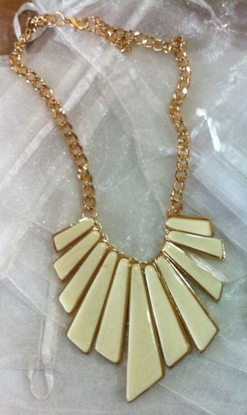 Maxi Colar Off White