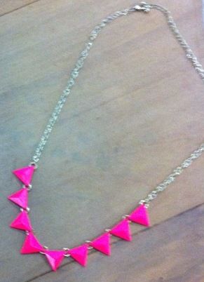 Colar Neon Rosa
